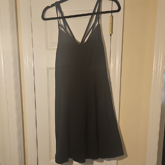 PINK Victoria's Secret Black Strappy Mini Dress - Picture 1 of 6
